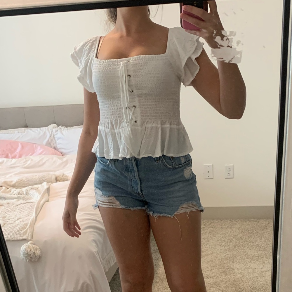 BABYDOLL SINGED TOP